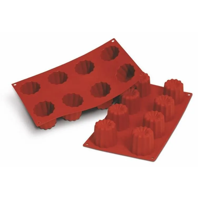 8 canelés flexibles de 55 - sf050
