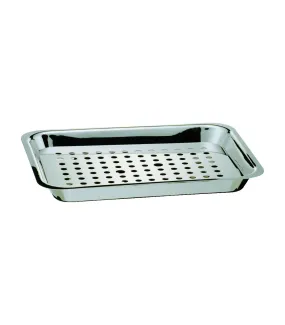 Bac inox avec grille sur pieds inox