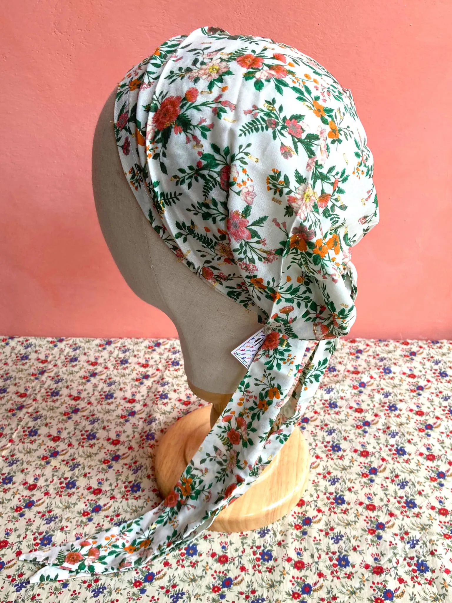 Bandeau chimiothérapie Liberty lurex