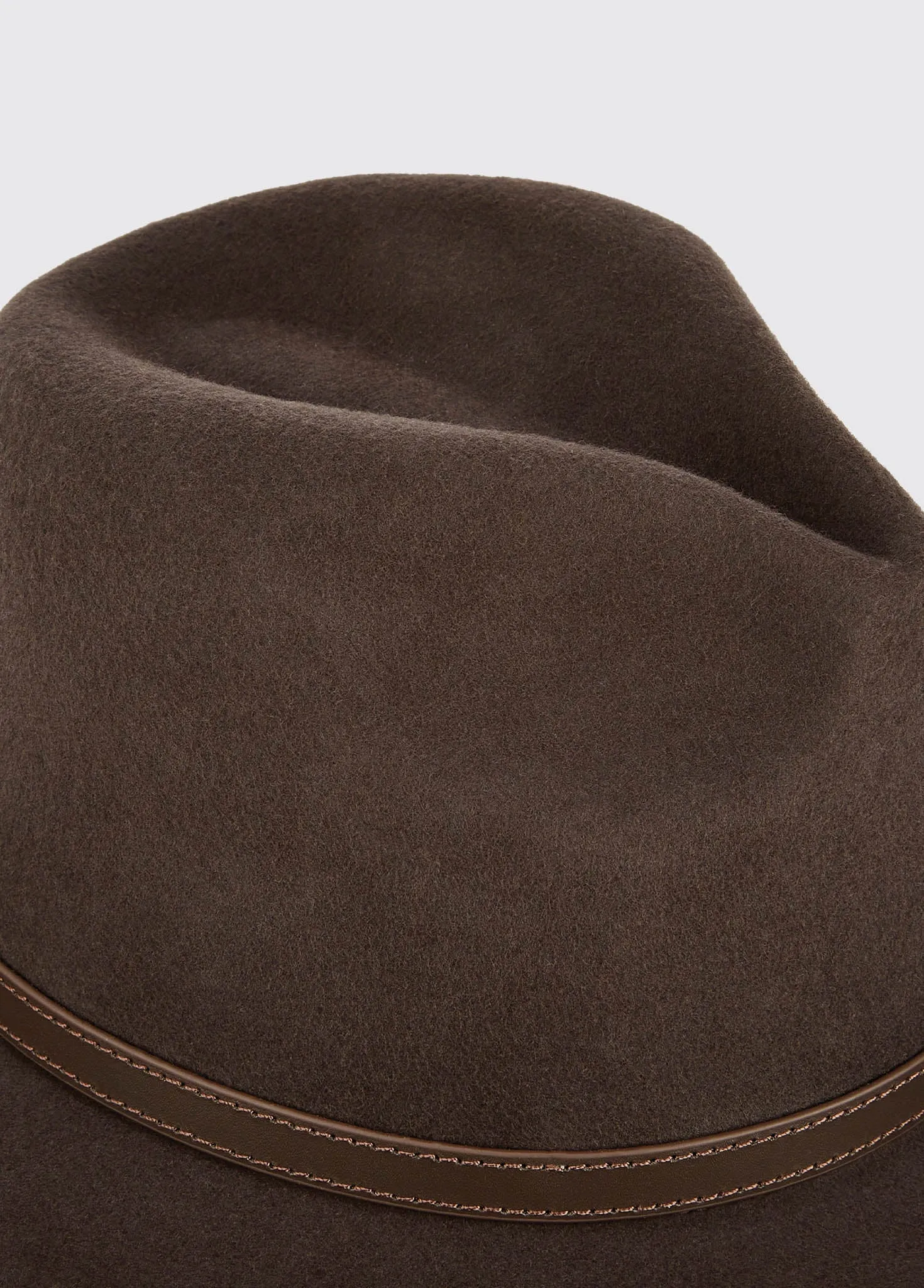 Chapeau en feutre Frontier - Brown