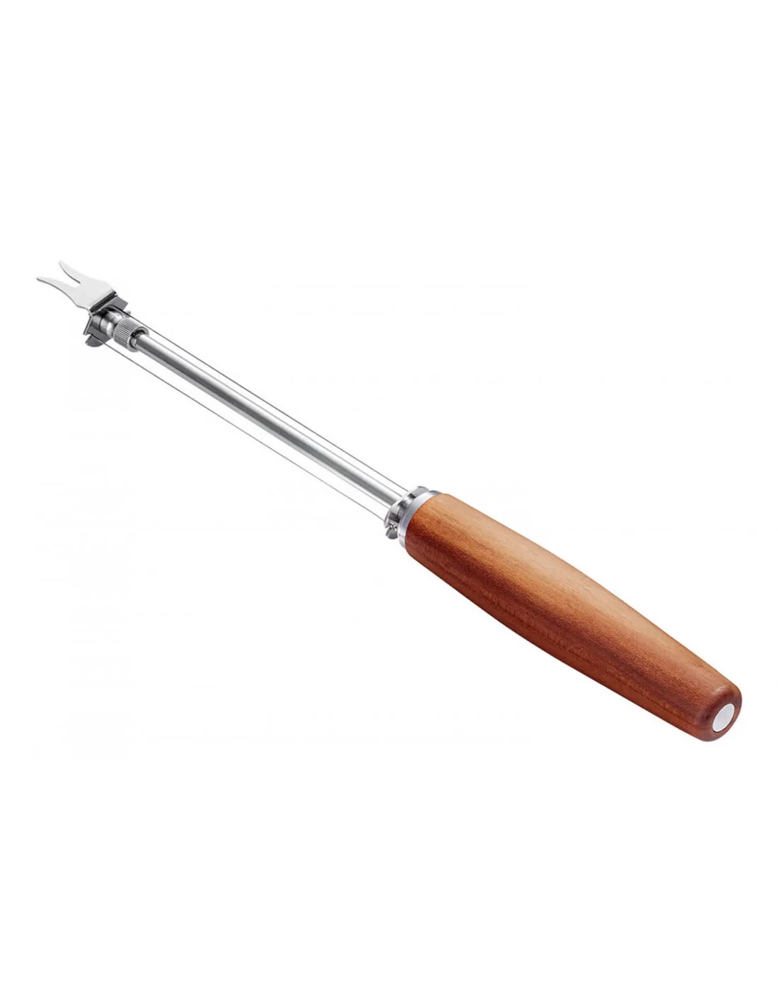 Couteau à fromage Triangle Sense inox et prunier 2 fils