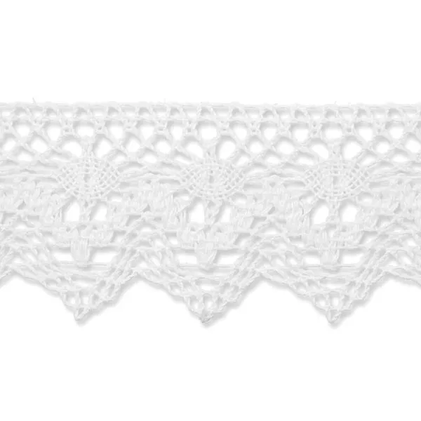 Dentelle au fuseau [55 mm] – blanc