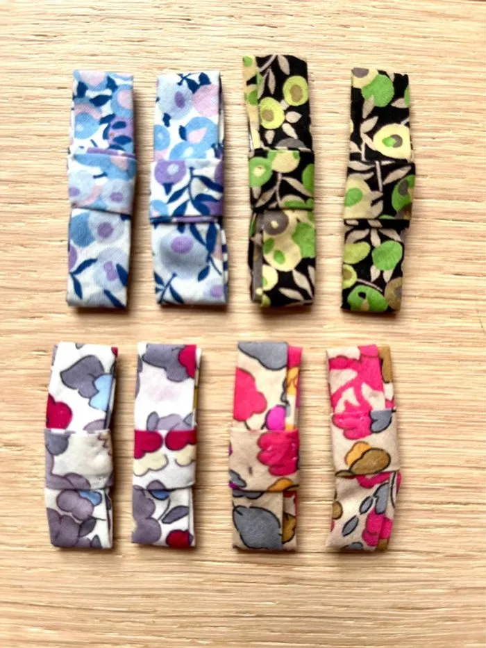 Lot de 8 barettes Liberty - Cyrillus - Cyrillus - Prématuré  | Beebs