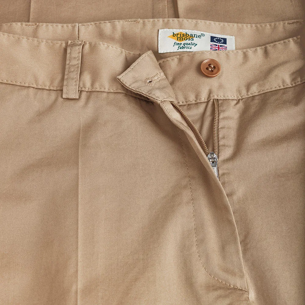 Pantalon en twill de coton pour femme Brisbane Moss
