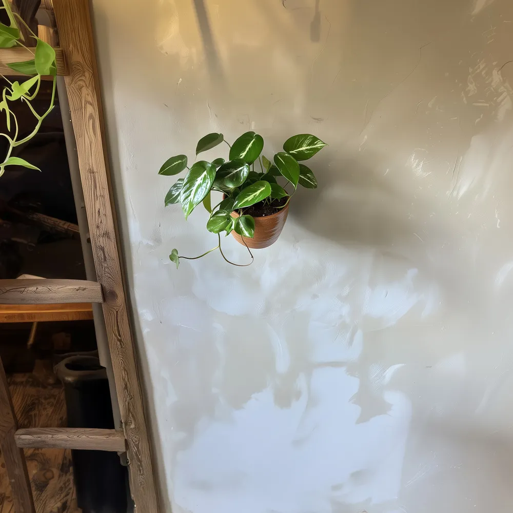 Plante verte - philodendron cobra - hauteur 55-65cm - ⌀19cm