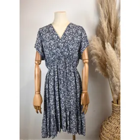 Robe bohème liberty cache-coeur 36 - 42