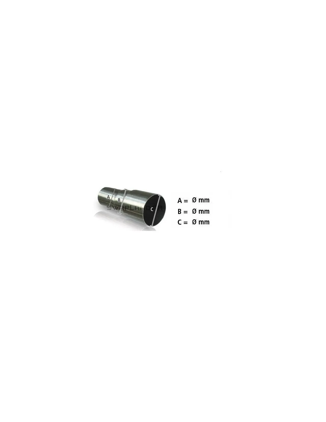 Réducteur inox HJS 55 60 70 - SWAPLAND