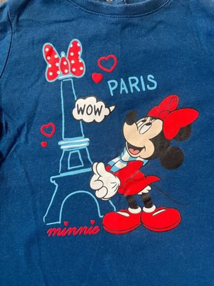 Teeshirt manches longues Minnie Disney 18 mois - Disney - 18 mois  | Beebs