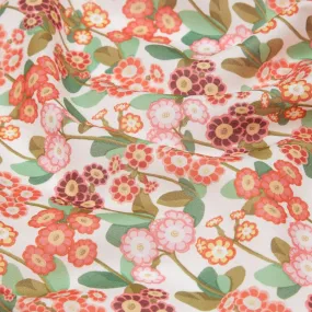 Tissu Liberty Primula Park fleurs Roses - oeko tex